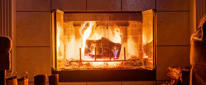 Mendota Hearth Landscape Fireplace Installation in Brownwood, Texas