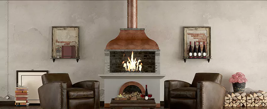 Thelin Hearth Products Providence Pellet Insert Fireplace Installation in Brownwood, TX